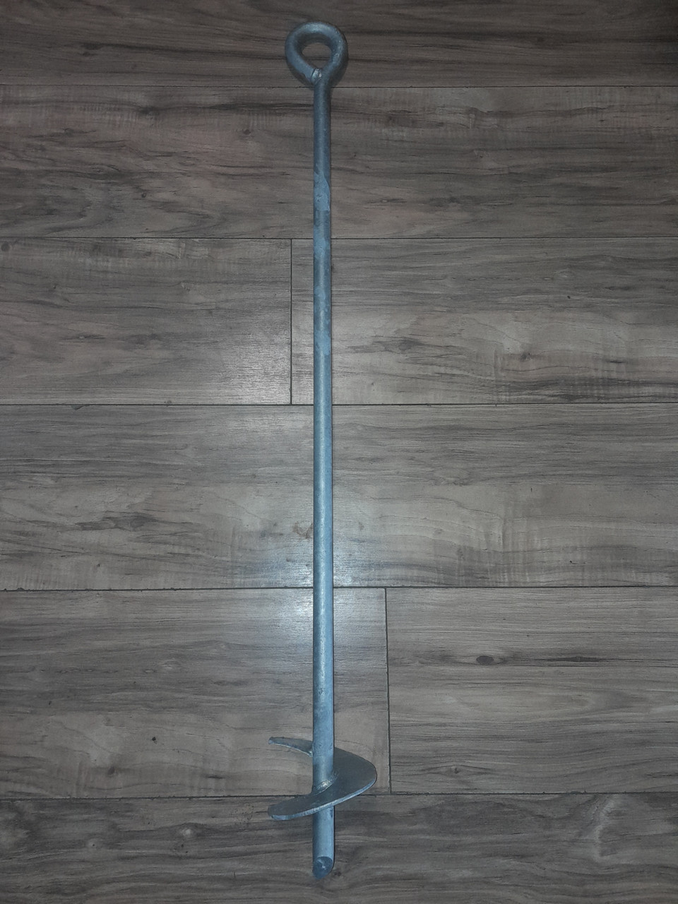 3/4" x 36" w/ 4" Helix Anchor Set of 2 Galvanized