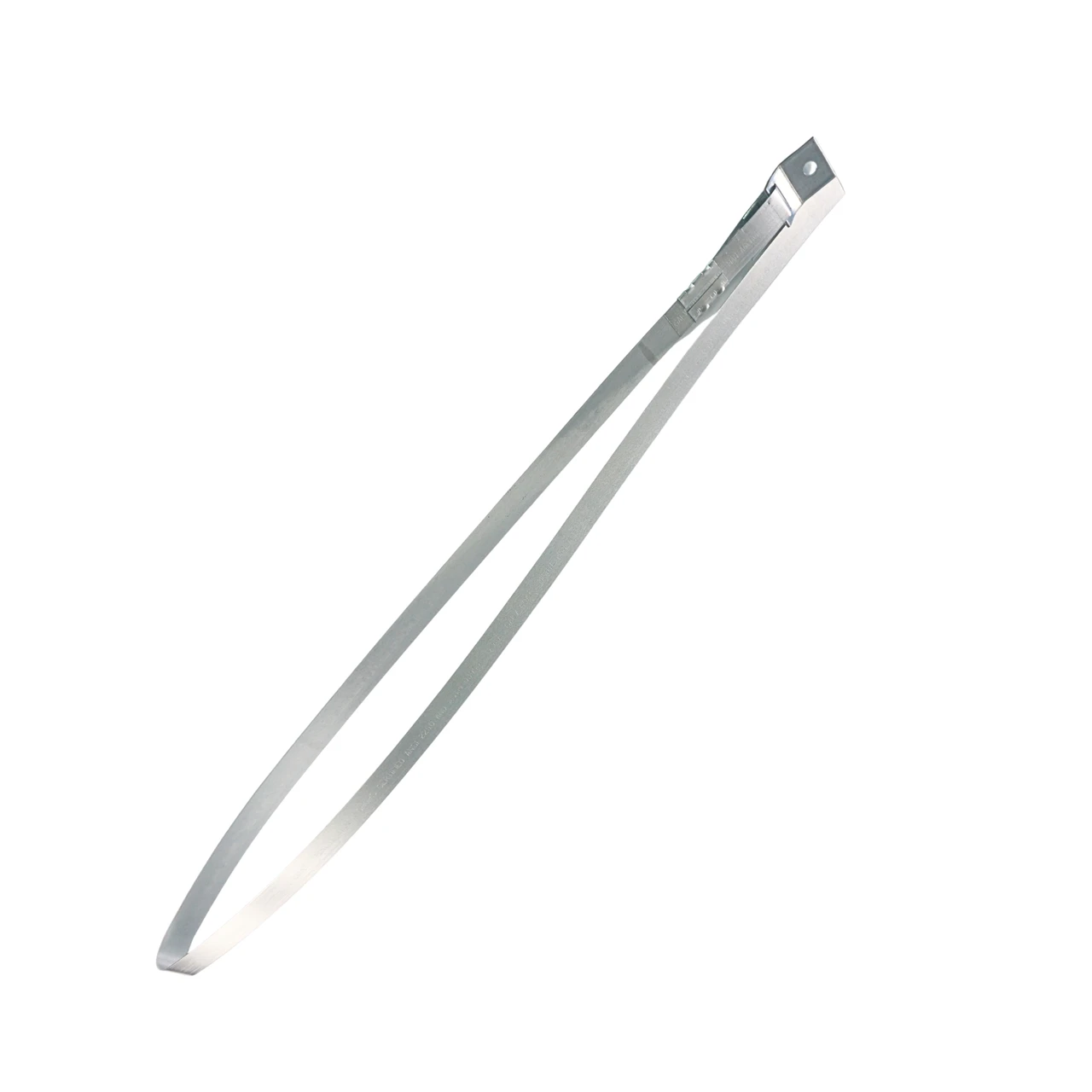 Corner Tie Strap w/ 5/8" Hole, 7' Galvanized Strapping