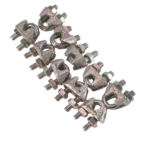 1/8'' Cable Clips Pack of 10