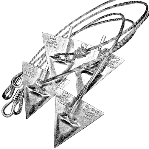 8'' Ground Anchor Set