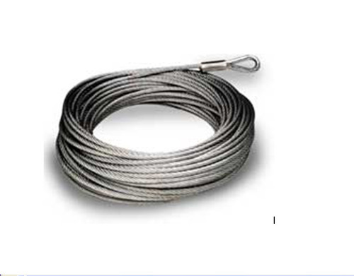 ATV 3//16/" x 50/' Gal Steel Winch Replacement Cable
