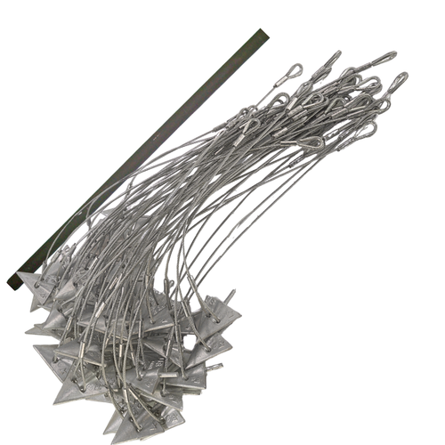  4'' Ground Anchor Contractor Kit (50 Cable Assemblies + Drive Rod)