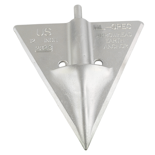 12" Arrowhead Earth Anchor