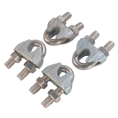  3/8'' Cable Clips Pack of 4
