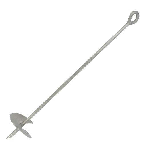 5/8'' x 36'' w/ 6" Helix Galvanized- Individual 