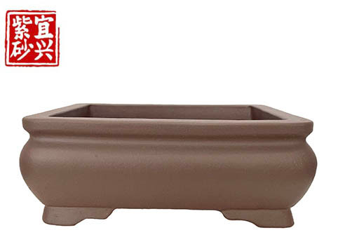 Rectangular pot, 20x7.5x15.5cm