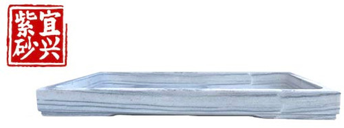 Marble tray rectangular 60x6x35cm