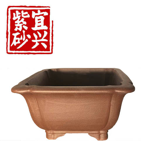 Yixing square pot 70x14x70cm