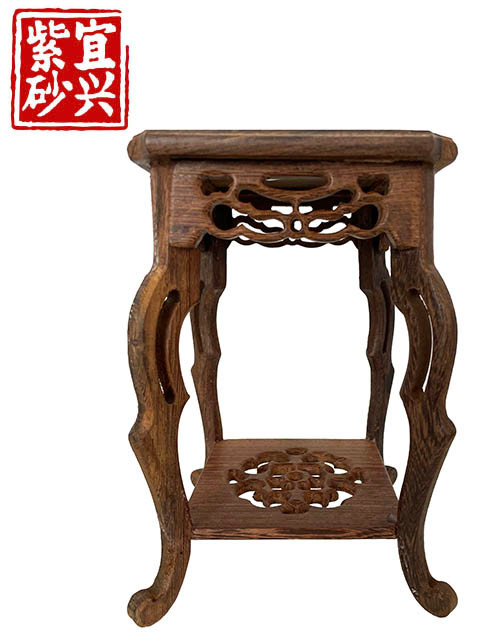 Decorative wooden stand 17x13x13cm