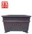 Square, unglazed pot 16.5x10x16.5cm