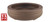 9.2 x 2.6 x 9.2 Round Pot (Brown)