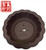 Yixing round fluted pot