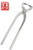 Trunk splitter, stainless steel, 26.5cm