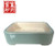 Pale turquoise glazed pot