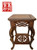 Decorative wooden stand 12.5 x9 x9cm