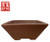 Square pot 40x18x40cm.