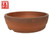 Round pot, drumstyle decoration, 21x6x 21cm