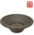 Round unglazed pot 23x8.5x23cm