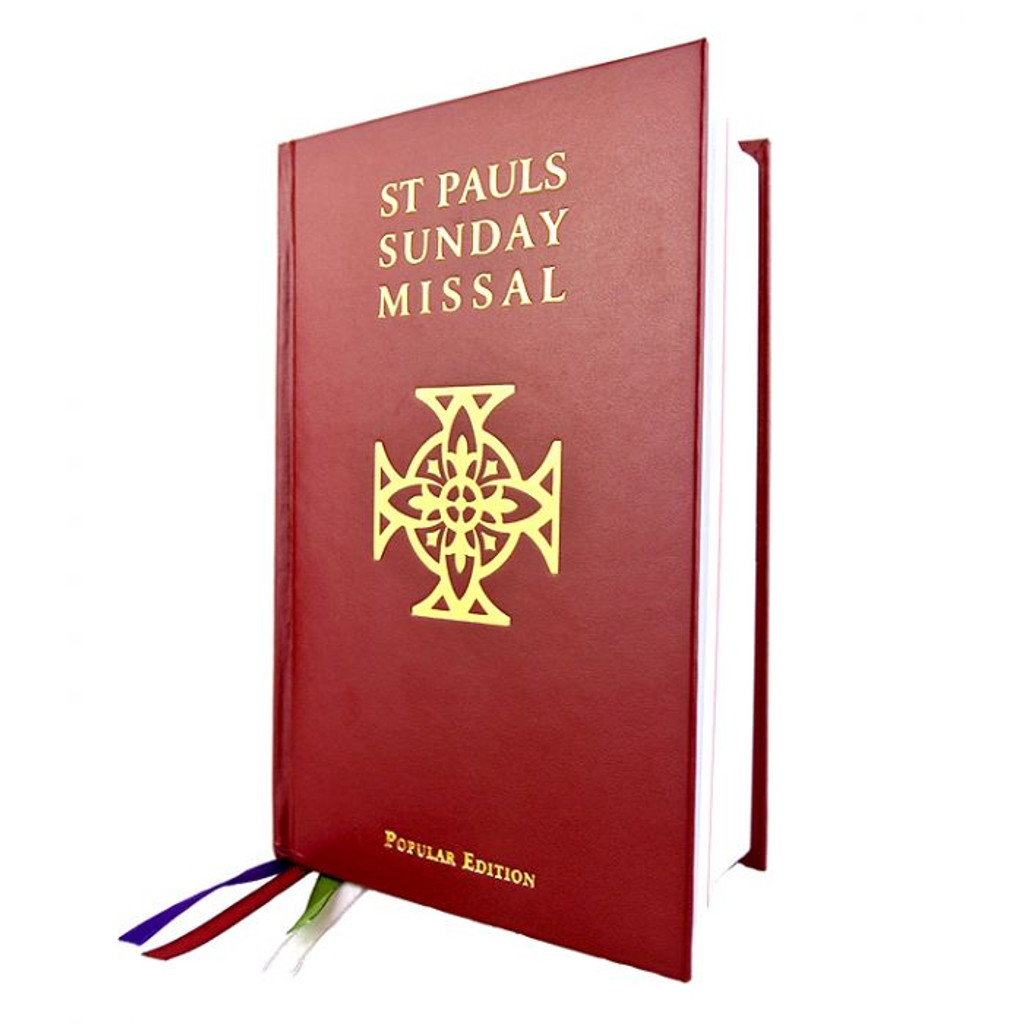 St Pauls Sunday Missal Popular Edition Red Hardcover