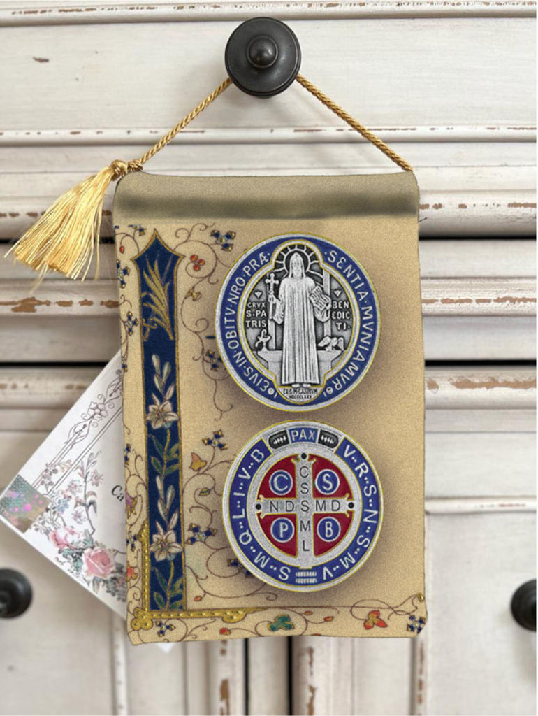 Blessing Pouch - St Benedict