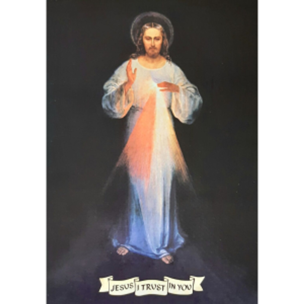 (A4) Divine Mercy Image (Vilnius)