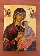 Mother of God of the Passion - Greeting Card (Artist: Michael Galovic)