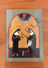 Saint Hildegard of Bingen and Blessed Jutta of Disibodenberg - Greeting Card (Artist: Michael Galovic) Saint Hildegard of Bingen and Blessed Jutta of Disibodenberg - Greeting Card (Artist: Michael Galovic)