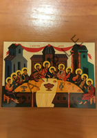 The Mystical Supper - Greeting Card (Artist: Michael Galovic)