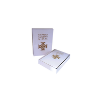 St Pauls Sunday Missal White with Case Presentation Edition Leatherette