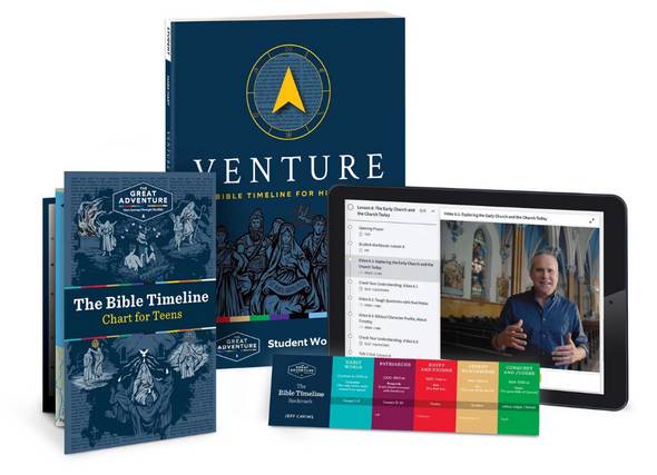 Venture: The Bible Timeline For High School (Student Pack) - Mark Hart - Ascension Press (Study Set)