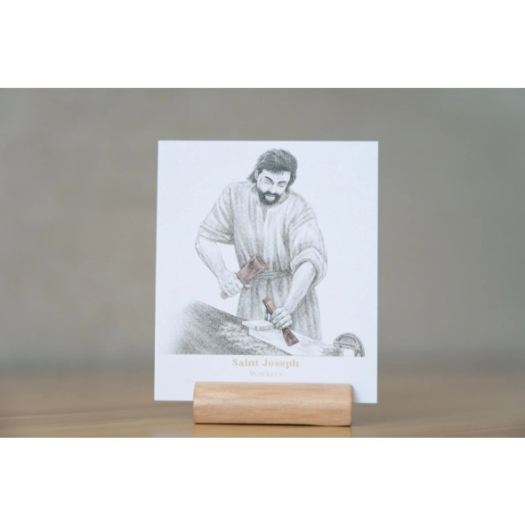 Saint Joseph Candle – Workers - Saintly Scents