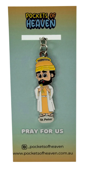 Saint Keyrings (St. Peter) - Pockets of Heaven