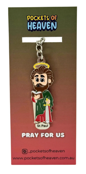 Saint Keyrings (St. Paul) - Pockets of Heaven