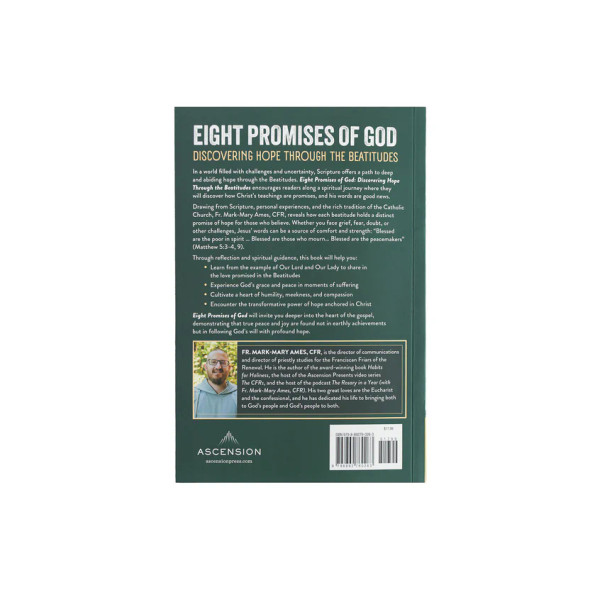 Eight Promises Of God: Discovering Hope Through the Beatitudes - Fr. Mark-Mary Ames, CFR - Ascension (Paperback)