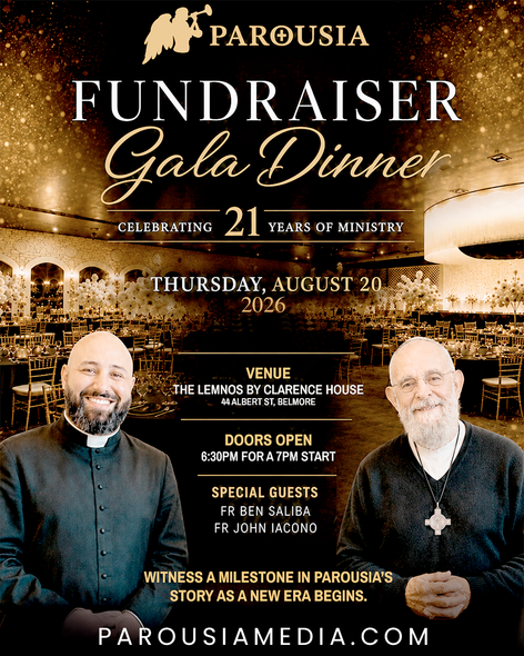 2026 Parousia Fundraising Dinner Ticket