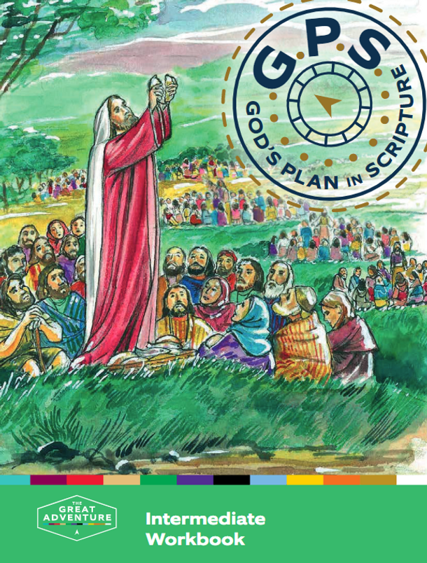 God's Plan in Scripture Intermediate Workbook -  Emily Cavins, Lisa Bromschwig, Regina Neville, and Linda Wandrei - Ascension Press (Paperback)