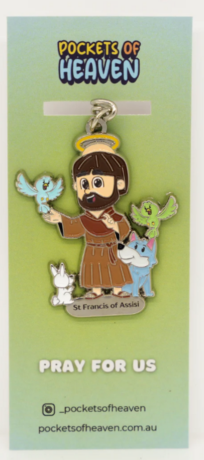 Saint Keyrings (St. Francis of Assisi) - Caroline Khouri