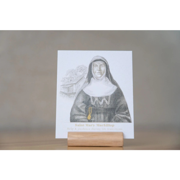 Saint Mary MacKillop Candle – Help & Guidance During Life Transitions - Saintly Scents