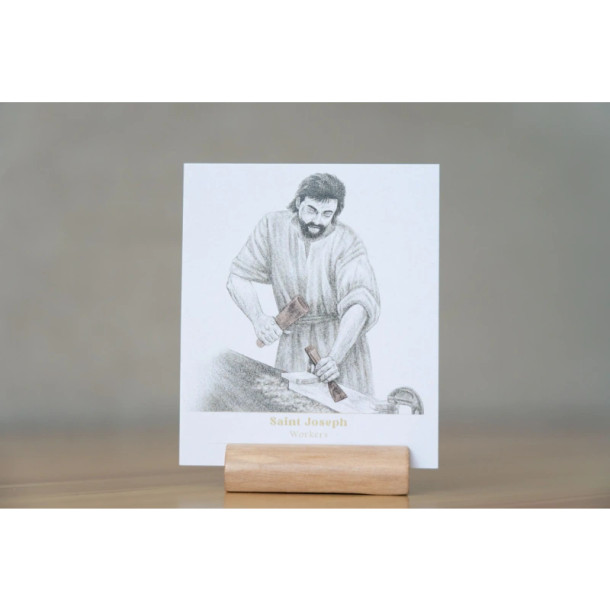 Saint Joseph Candle – Workers - Saintly Scents