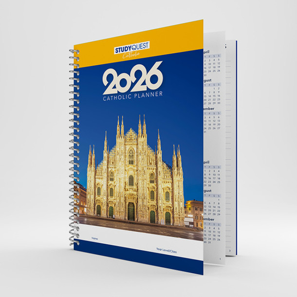 StudyQuest Catholic Edition Student Diary, 2026 - Createl