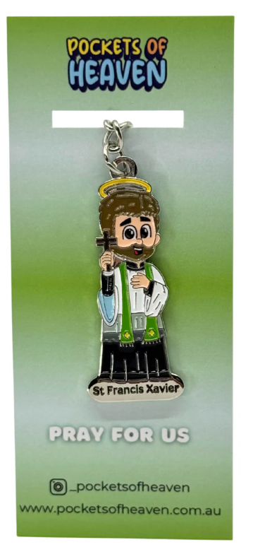 Saint Keyrings (St. Francis Xavier) - Pockets of Heaven