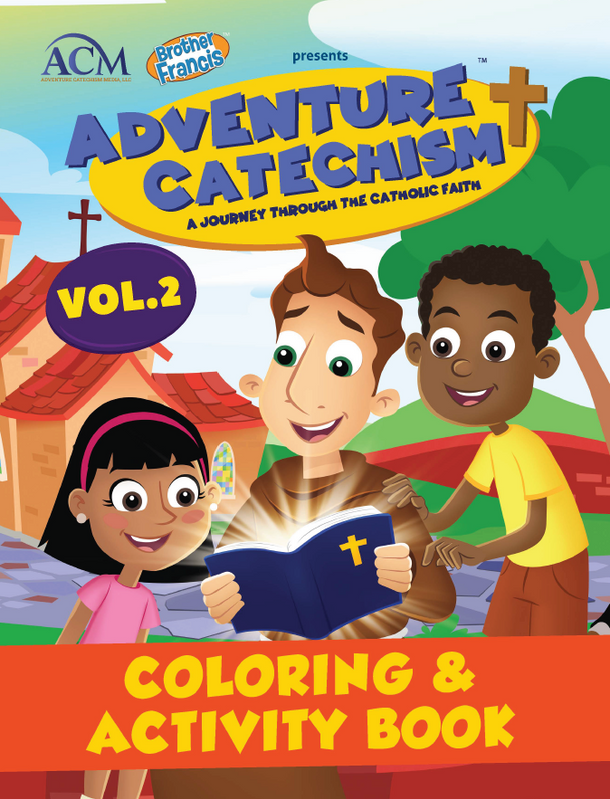 Adventure Catechism Volume 2 - Coloring and Activity Book