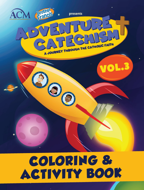 Adventure Catechism Volume 3 - Coloring and Activity Book