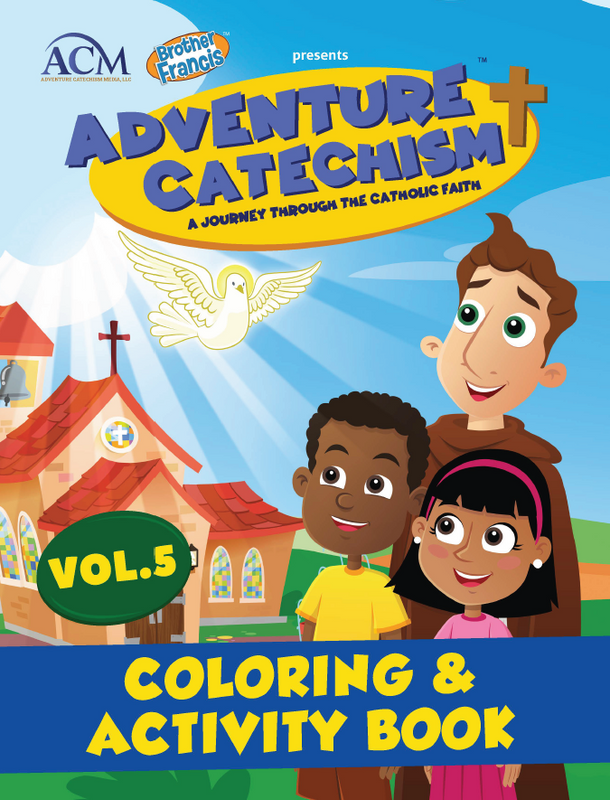 Adventure Catechism Volume 5 - Coloring and Activity Book