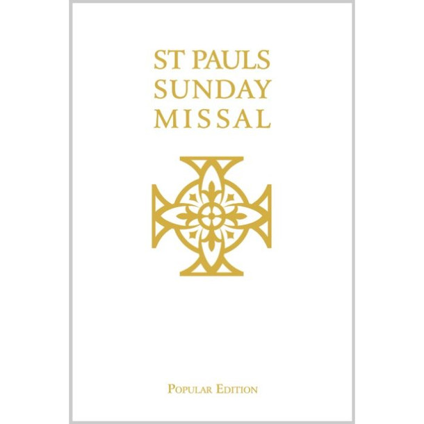 St Pauls Sunday Missal Popular Edition White (Hardcover)