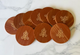 Immaculata Wooden Coasters (set of 5) - Crescendo Creations