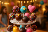 Rețetă simplă de cake pops (popcakes): Bomboane pe băț gata de încercat acasă!