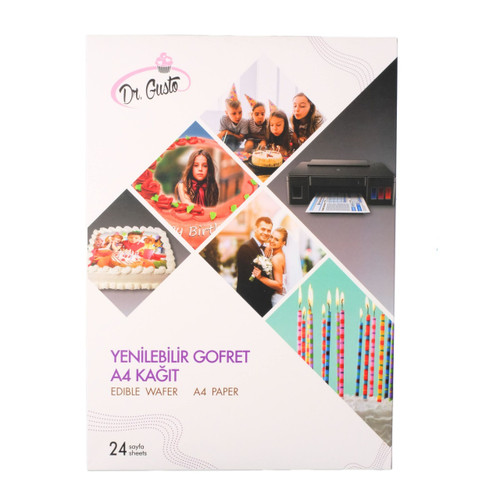 Set 24 foi vafa A4 pentru imprimat - Dr.Gusto