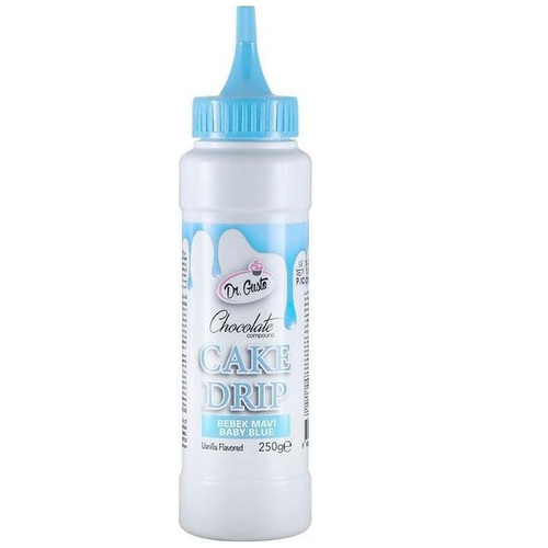 Cake Drip - Glazura de ciocolata - Albastru deschis - Dr. Gusto 250g