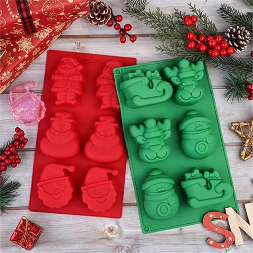 Forma de silicon CHRISTMAS C2 - 6 alveole